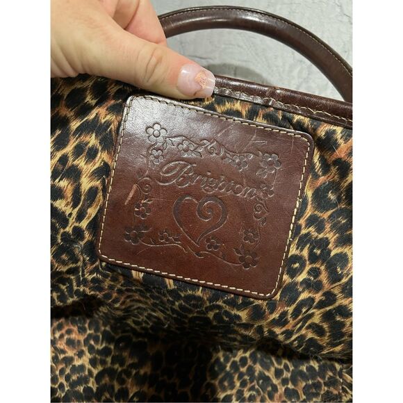 Brighton Vintage Wicker Hand Bag Tan - Picture 2 of 9